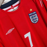 England 2004 Beckham Away Kit (XL)