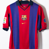 Barcelona 2001-02 Rivaldo Home Kit (S)