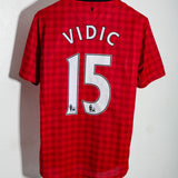 Manchester United 2012-13 Vidic Home Kit (M)