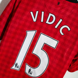 Manchester United 2012-13 Vidic Home Kit (M)