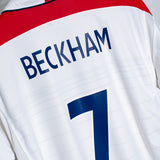 England 2004 Beckham Home Kit (L)