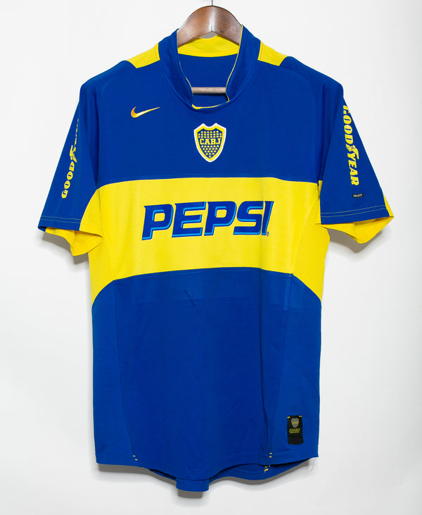Boca Juniors 2004-05 Tevez Home Kit (L)