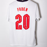 England 2020 Foden Home Kit (L)