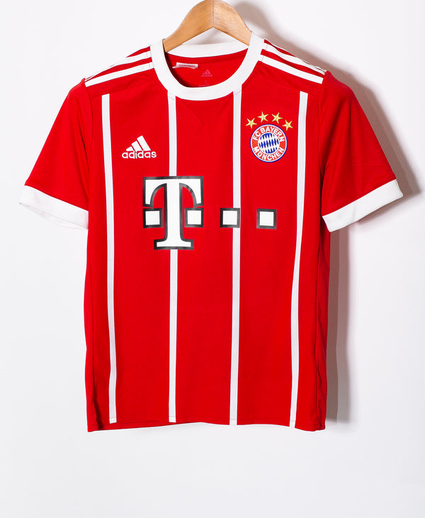 Bayern Munchen 2017-18 Home Kit (YL)