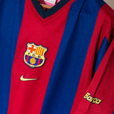 Barcelona 1998-99 Rivaldo Home Kit (M)