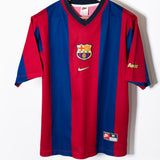 Barcelona 1998-99 Rivaldo Home Kit (M)