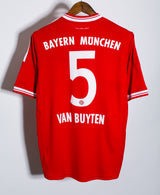 Bayern Munich 2013-14 Van Buyten Home Kit (M)