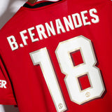 Manchester United 2019-20 Fernandes Home Kit (XL)