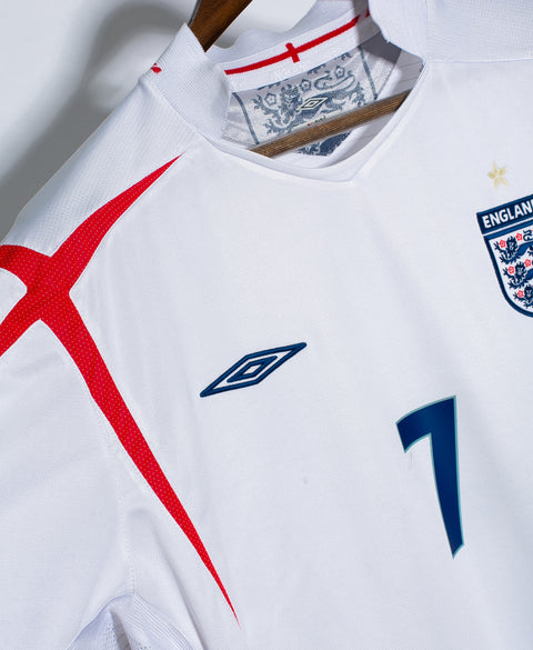 England 2006 Beckham Home Kit (2XL)