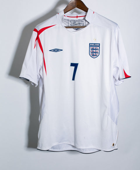 England 2006 Beckham Home Kit (2XL)