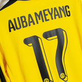 Dortmund 2015-16 Aubameyang Long Sleeve Home Kit (M)