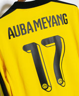 Dortmund 2015-16 Aubameyang Long Sleeve Home Kit (M)