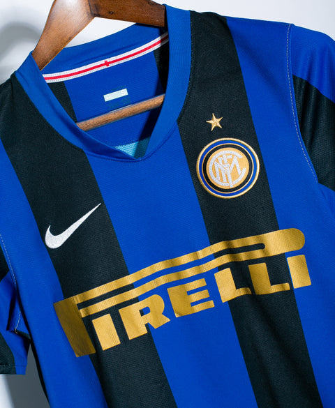 Inter Milan 2008-09 Figo Home Kit (S)