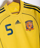 Spain 2008 Puyol Away Kit (L)