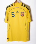 Spain 2008 Puyol Away Kit (L)