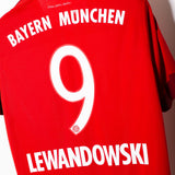 Bayern Munich 2015-16 Lewandowski Home Kit (L)