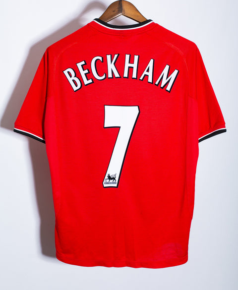 Manchester United 2000-02 Beckham Home Kit (M)