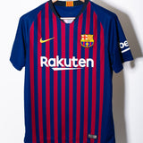 Barcelona 2018-19 Messi Home Kit (M)
