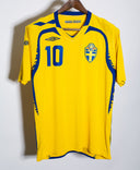 Sweden 2008 Ibrahimovic Home Kit (M)