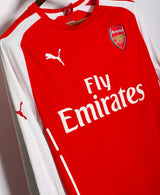 Arsenal 2014-15 Alexis Long Sleeve Home Kit (L)