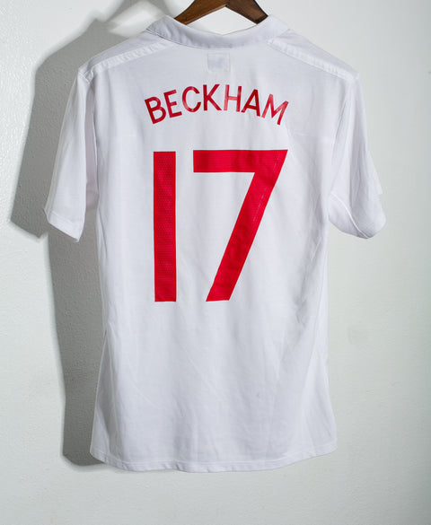 England 2010 Beckham Home Kit (L)