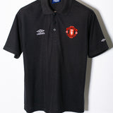 Manchester United 90s Vintage Polo (M)