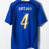 Italy 2006 Gattuso Home Kit (2XL)