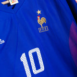 France 2002 Zidane Home Kit (2XL)