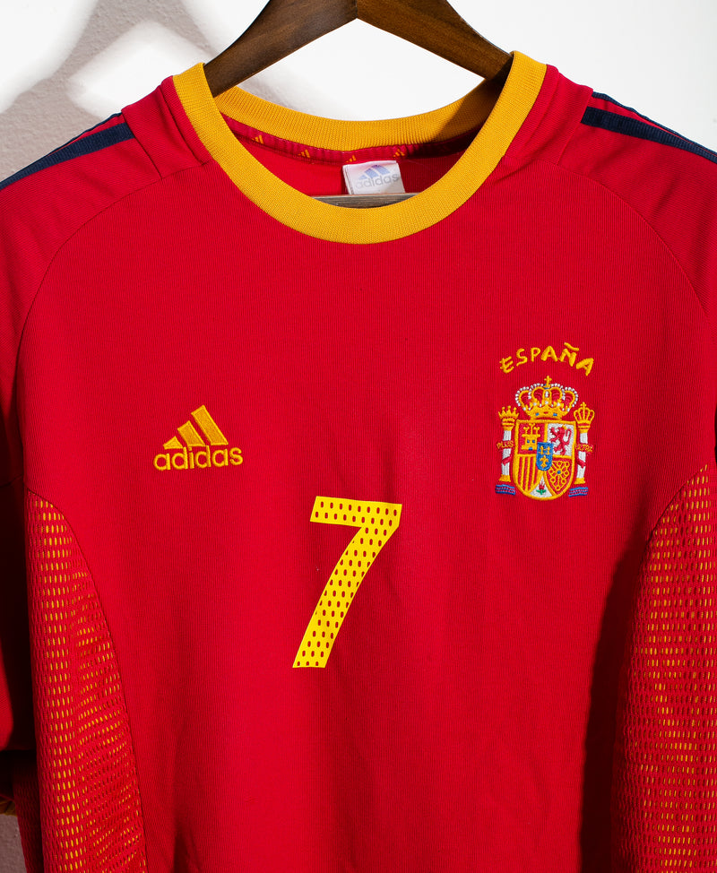 Spain 2002 Raul Home Kit (XL)