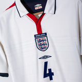 England 2004 Gerrard Home Kit (M)