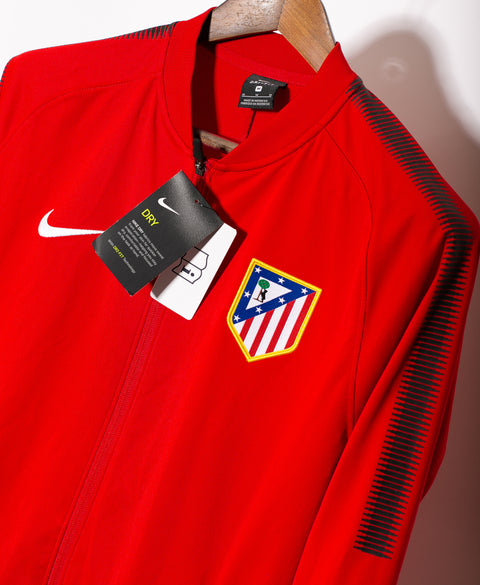 Atletico Madrid 2017-18 Full Zip Training Jacket NWT (M)