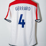England 2004 Gerrard Home Kit (M)