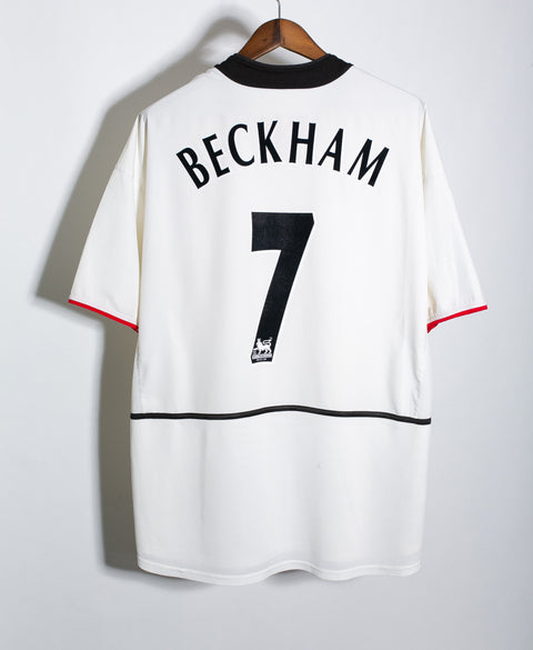 Manchester United 2002-03 Beckham Away Kit (2XL)