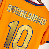 Barcelona 2006-07 Ronaldinho Away Kit (S)