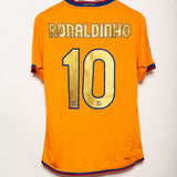 Barcelona 2006-07 Ronaldinho Away Kit (S)