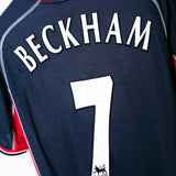Manchester United 2000-01 Beckham Away Kit (L)