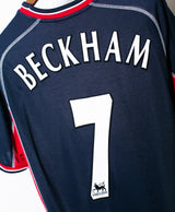 Manchester United 2000-01 Beckham Away Kit (L)