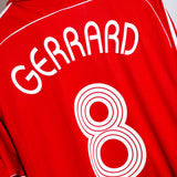 Liverpool 2006-08 Gerrard Home Kit (L)