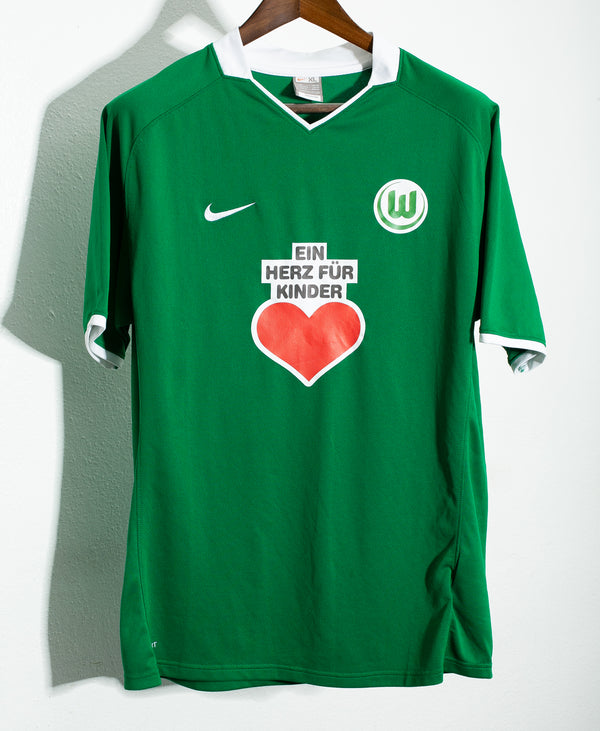 Wolfsburg 2008-09 Marcelinho Charity Home Kit (XL)