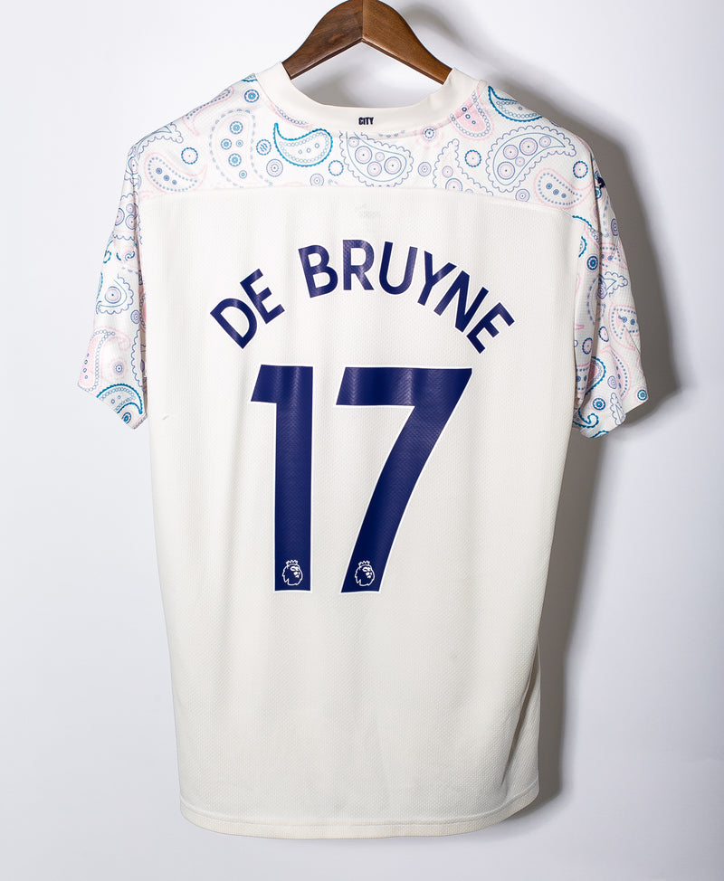 Manchester City 2020-21 De Bruyne Third Kit (XL)
