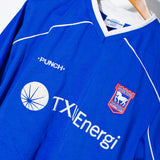 Ipswich Town 2001-02 Home Kit (L)