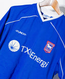 Ipswich Town 2001-02 Home Kit (L)
