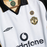 Machester United 2001-02 Beckham Reversible Away Kit (M)