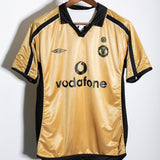 Machester United 2001-02 Beckham Reversible Away Kit (M)