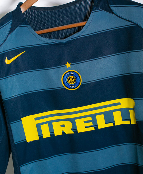 Inter Milan 2004-05 Zanetti Third Kit (L)