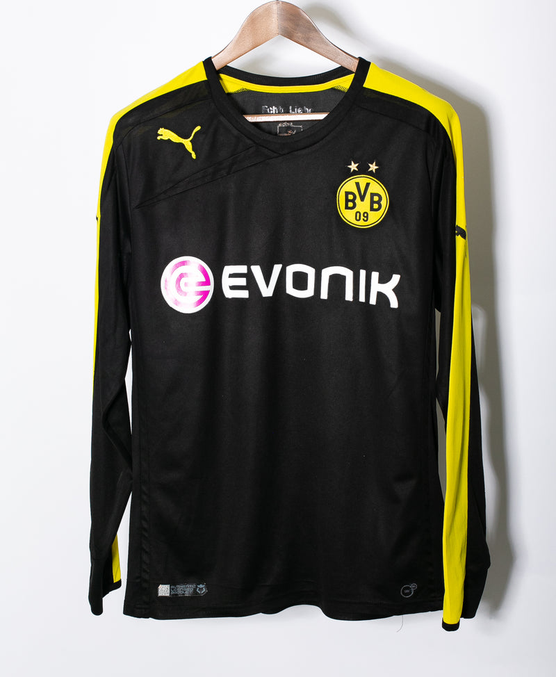 Dortmund 2013-14 Reus Long Sleeve Away Kit (L)