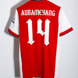 Arsenal 2021-22 Aubameyang Home Kit (L)