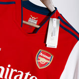 Arsenal 2021-22 Aubameyang Home Kit (L)