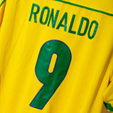 Brazil 1998 Ronaldo Home Kit (L)