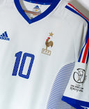 France 2002 Zidane Away Kit (XL)